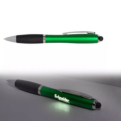 Stylus-407 Light Up Logo Ballpoint Pen